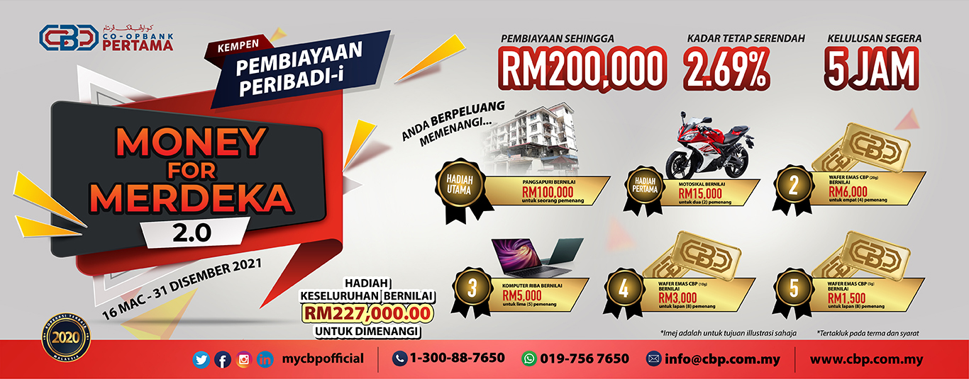 Main Banner Money for Merdeka - BM